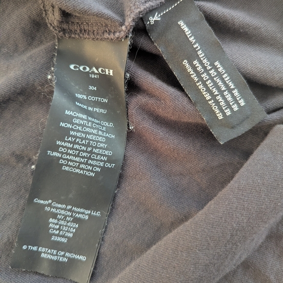 Coach X Richard Bernstein Collab T-shirt - Picture 5 of 5